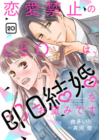 恋愛禁止のCEOは、即日結婚をお望みです【分冊版】20話