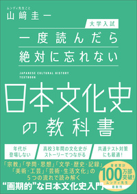 【大学入試】一度読んだら絶対に忘れない日本文化史の教科書